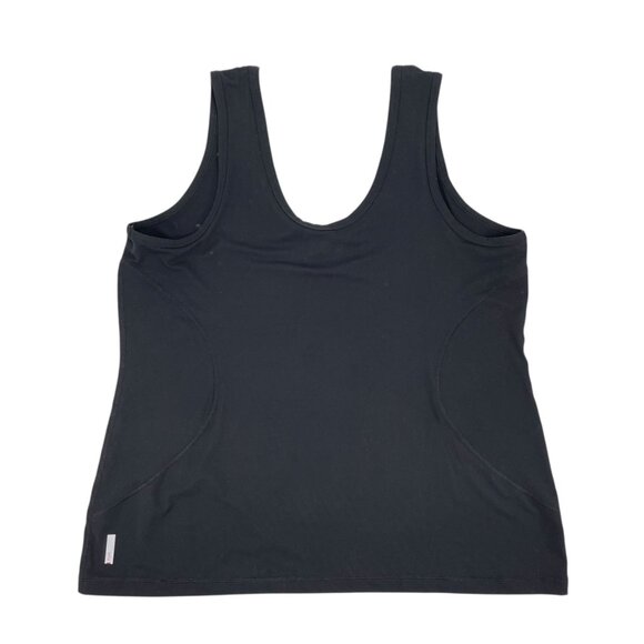 Zella Black Workout Tank Womens Plus Size 2X Athletic Gym Stretch Athleisure - Picture 2 of 7